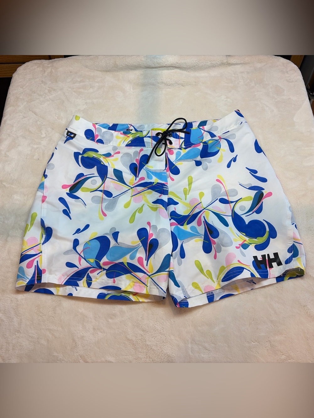 Helly Hansen Board Shorts Womens XL Floral HP Sling Drawstring 6” Swim